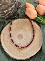 Collana Libellula rossa