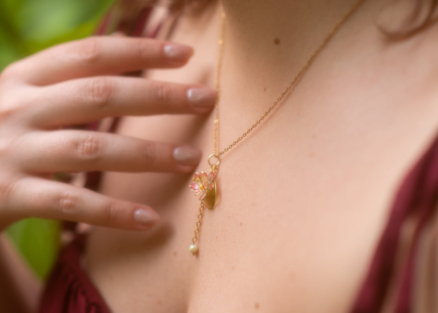 Collana Fiore di Loto