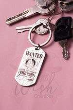 Portachiavi Wanted Rufy - My Little Wish