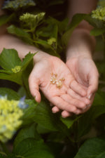 Orecchini Fiori di Loto bianchi