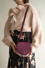 Borsa tracolla prugna