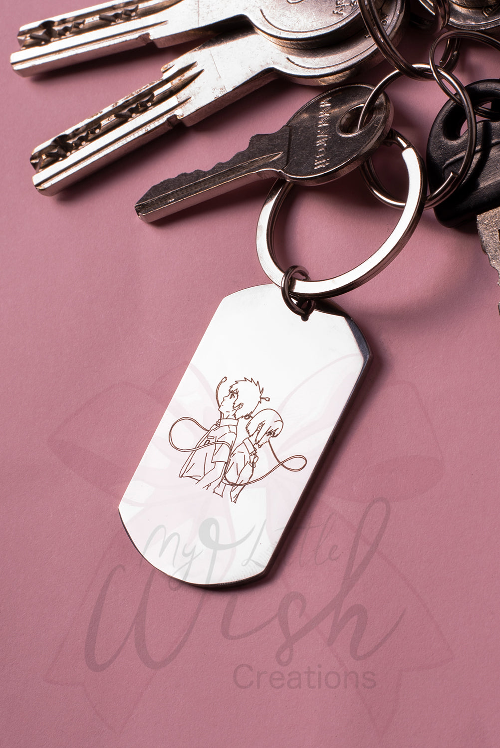 Portachiavi Your Name - My Little Wish