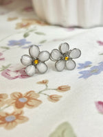 Orecchini Margherite argento