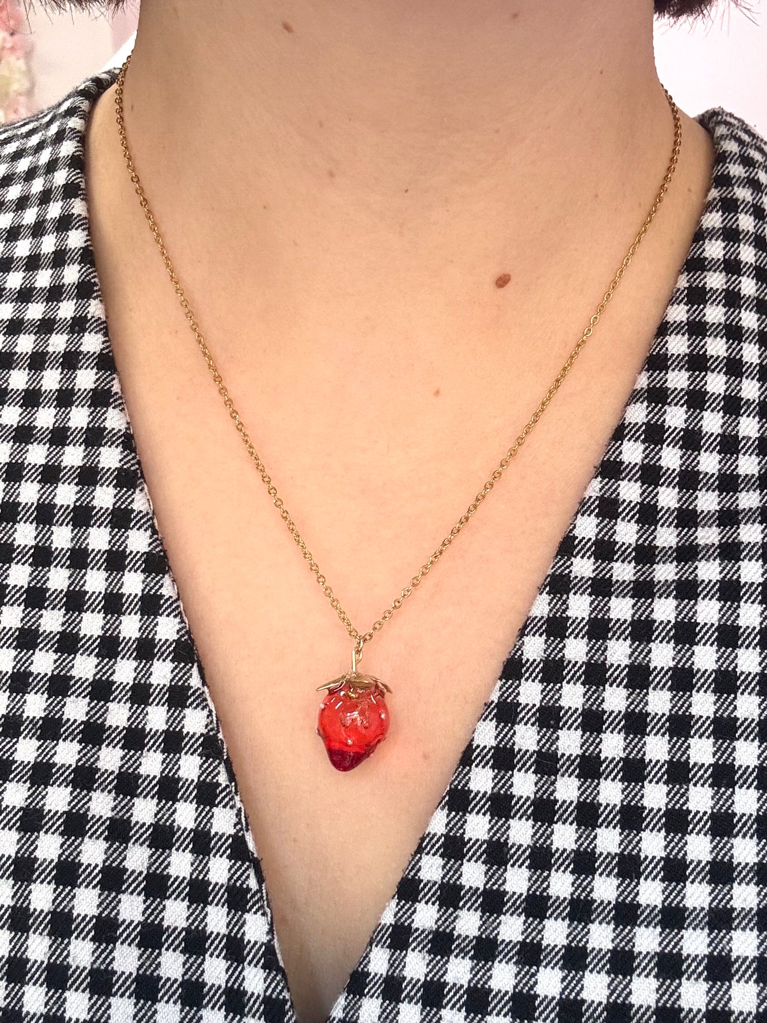 Collana Fragola