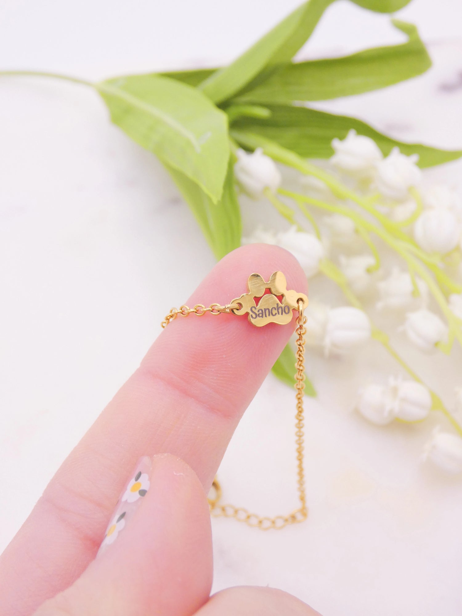 Bracciale Zampina con incisione - My Little Wish