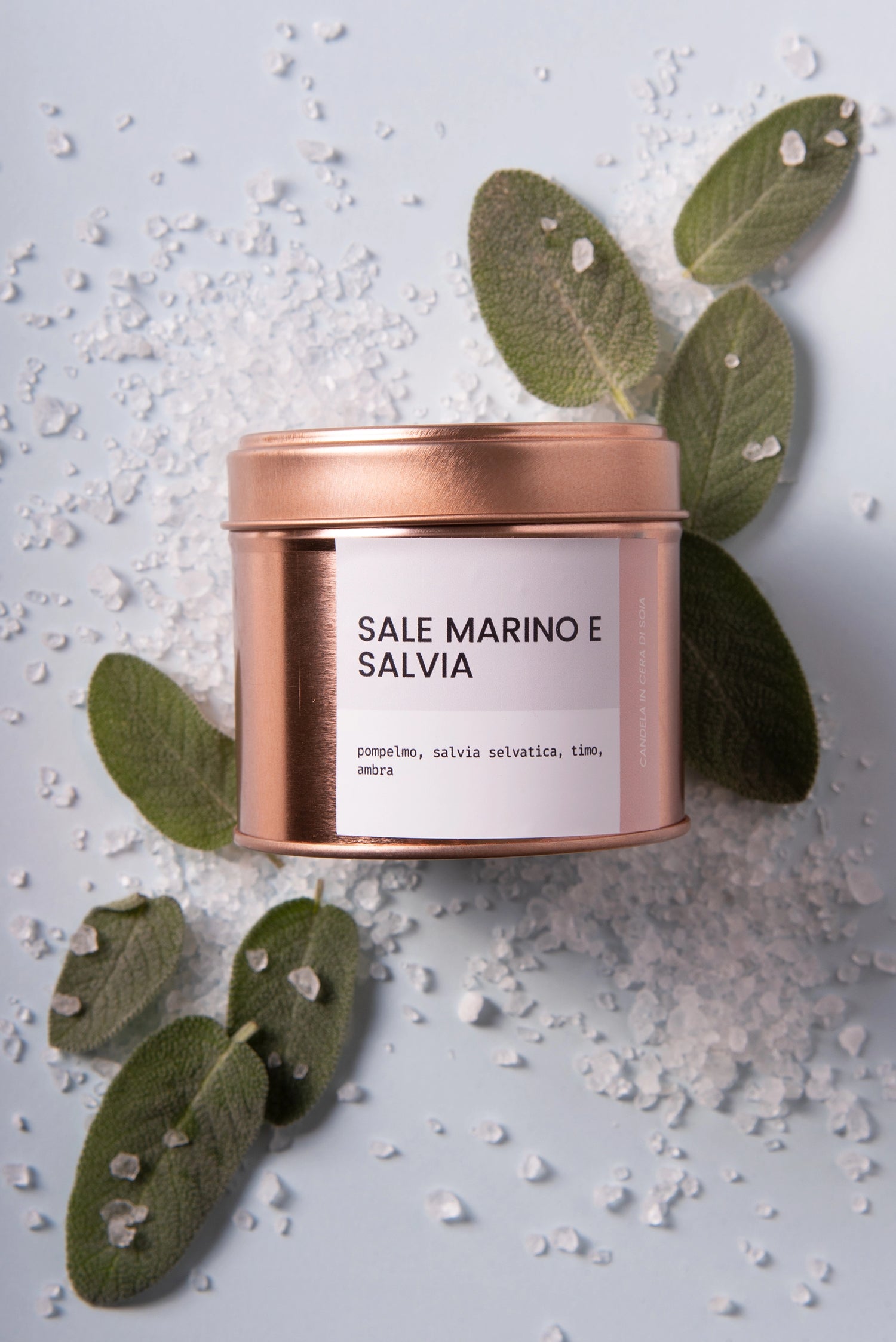 Candela Sale Marino e Salvia - My Little Wish