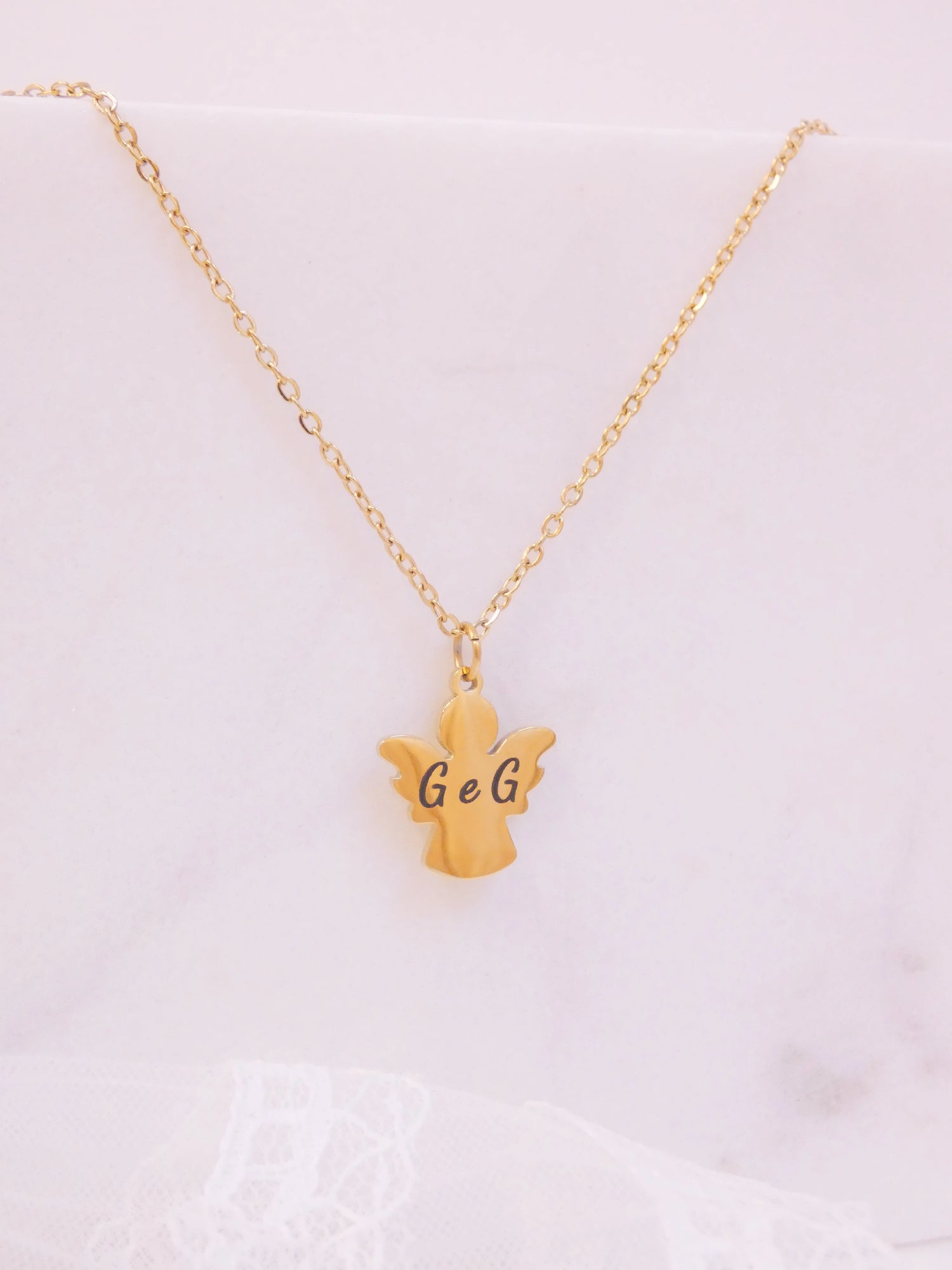 Collana con angioletto oro - My Little Wish