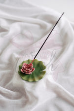 Portaincenso con piattino Ninfea