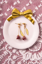 Orecchini Tulipani viola - My Little Wish