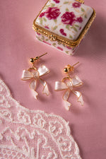 Orecchini Fiocco in oro - My Little Wish