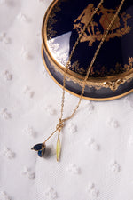 Collana Tulipano blu - My Little Wish