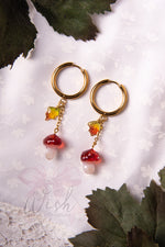 Orecchini Hoops Funghetti