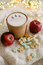 Tartine natalizie Strudel di Mele