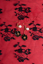 Orecchini Black Bloom