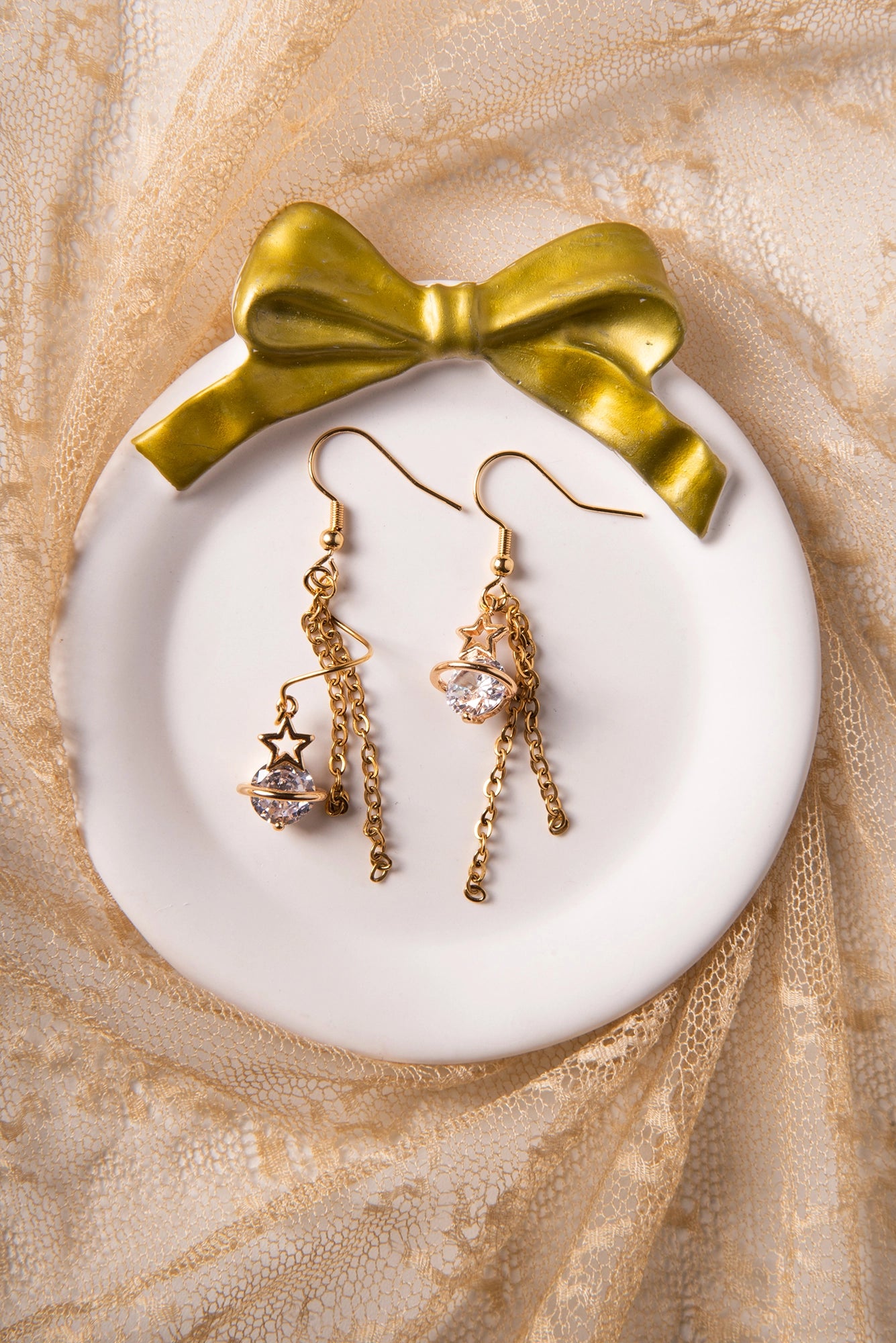 Orecchini Cosmos oro - My Little Wish