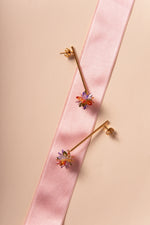 Orecchini Ninfea arcobaleno - My Little Wish