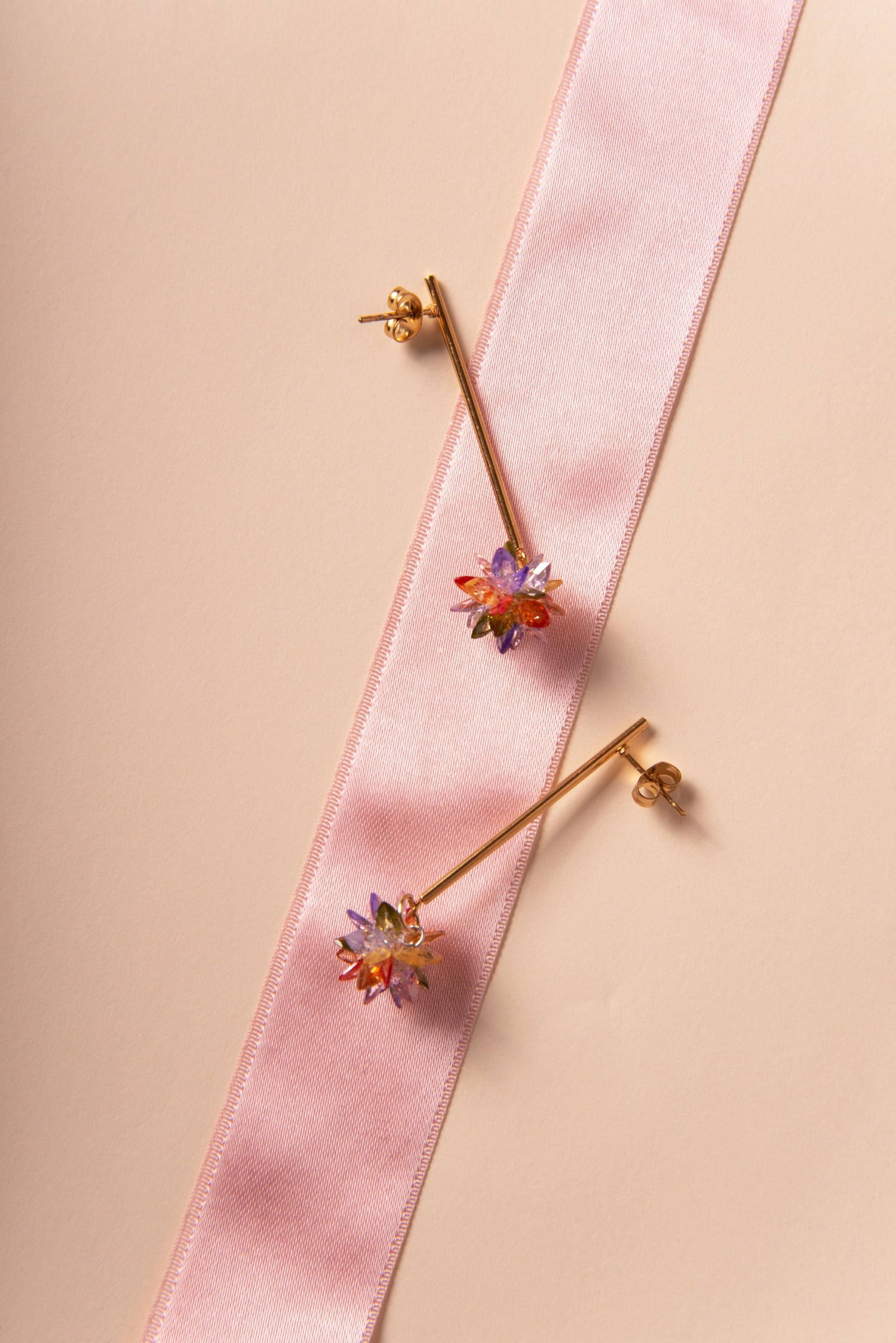 Orecchini Ninfea arcobaleno - My Little Wish