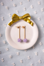 Orecchini Ninfea lilla - My Little Wish