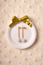 Orecchini Ninfea bianchi - My Little Wish