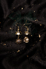 Orecchini Crystal Moon bianchi - My Little Wish