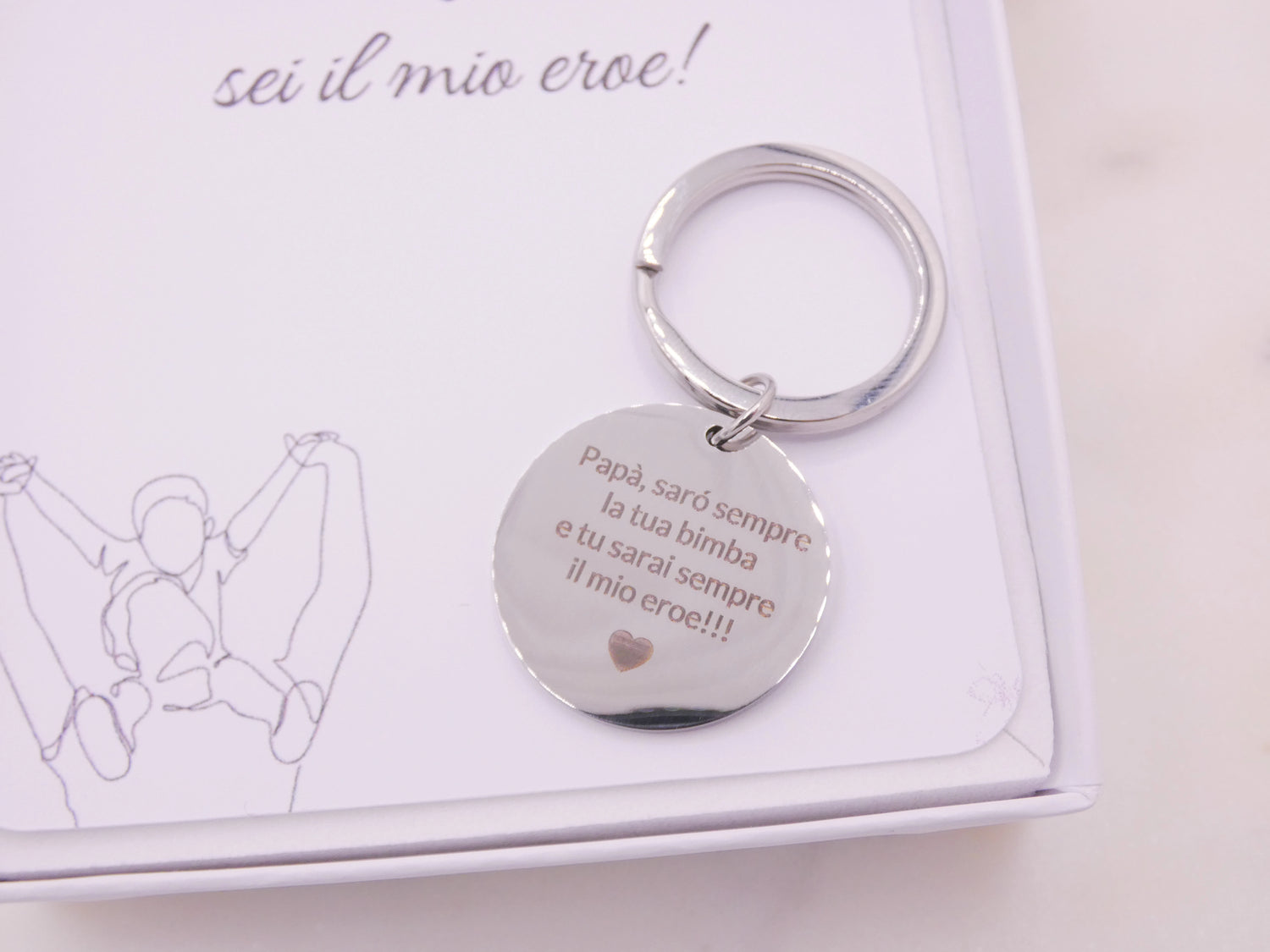 Portachiavi Festa del Papà - My Little Wish