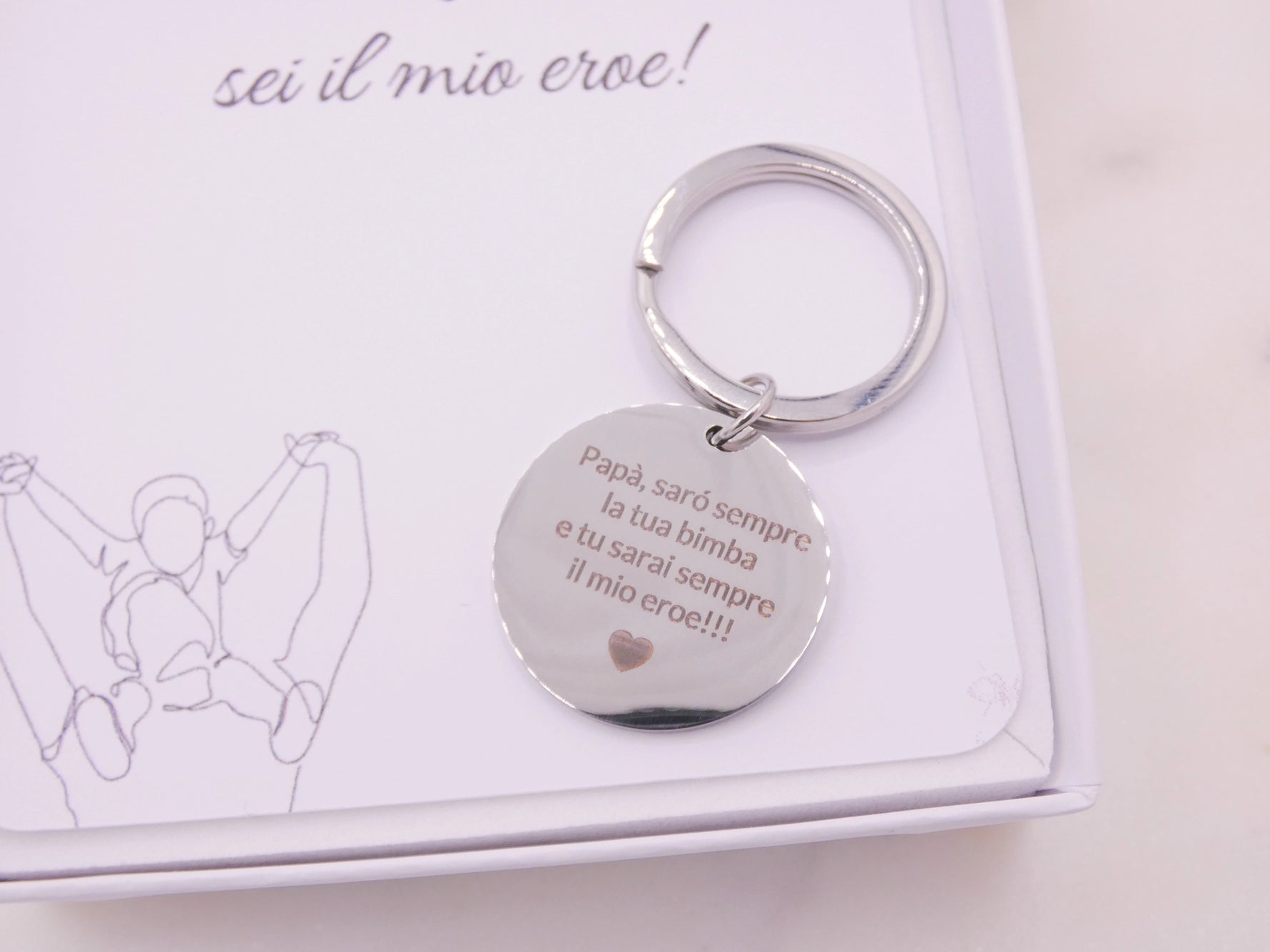 Portachiavi Festa del Papà - My Little Wish
