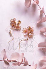 Orecchini Hana Sakura bouquet