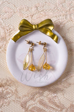 Orecchini Tulipani gialli