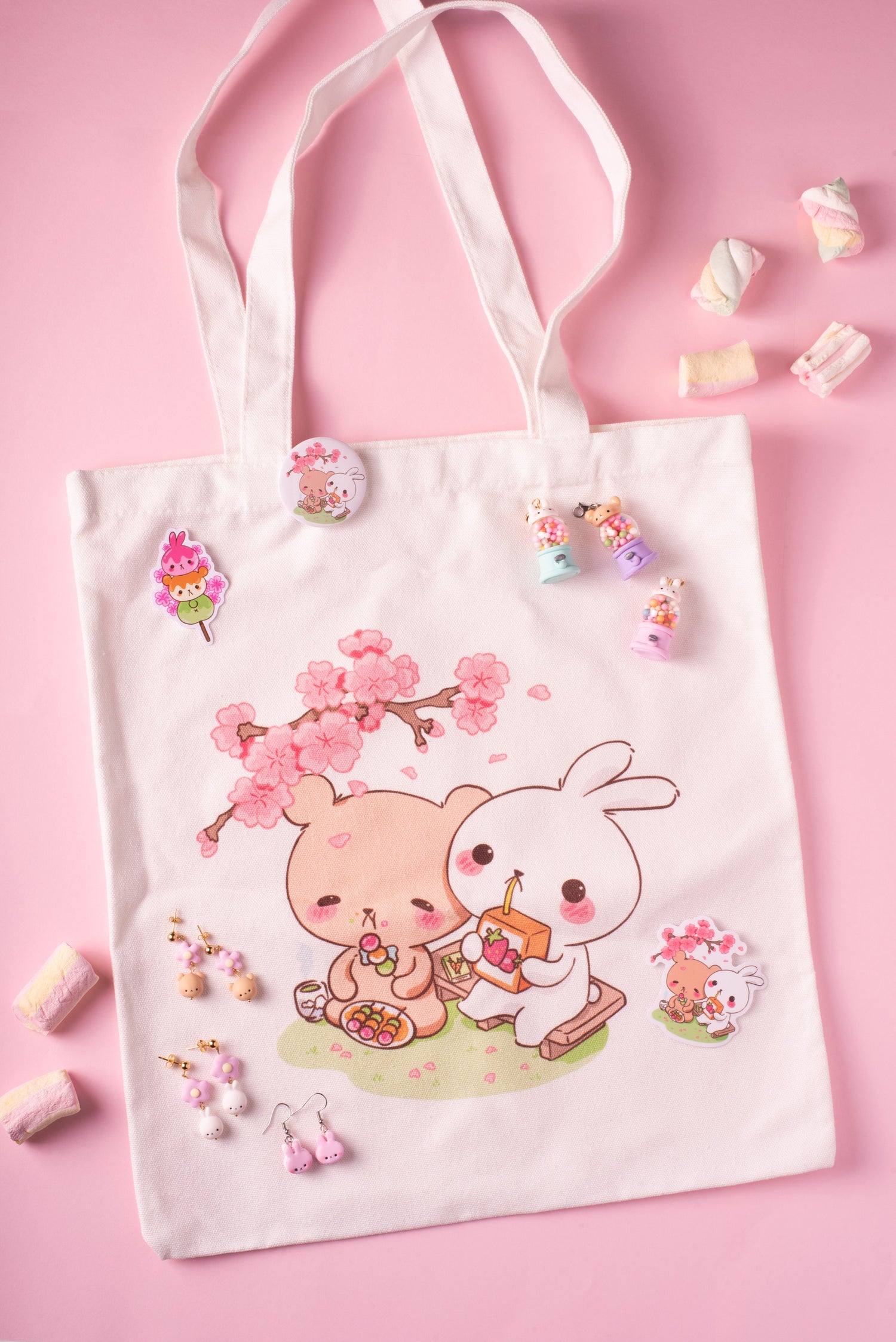Tote bag Hanami - My Little Wish