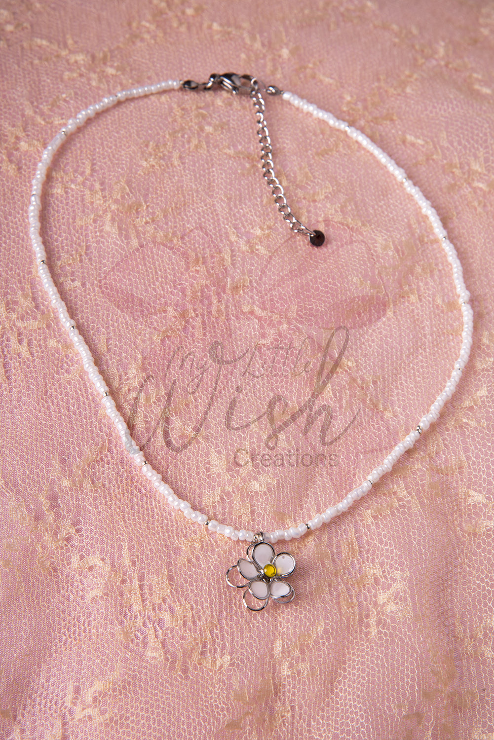 Collana Margherita in argento - My Little Wish