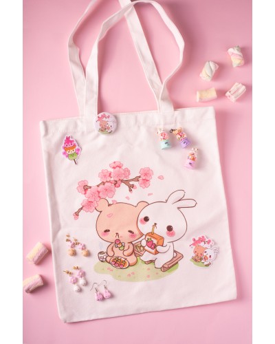 Tote bag Hanami