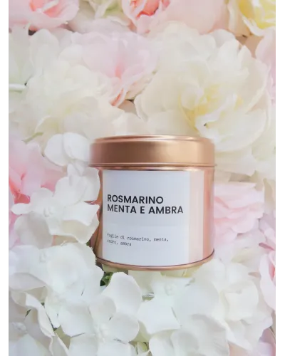 Candela Rosmarino, Menta e Ambra