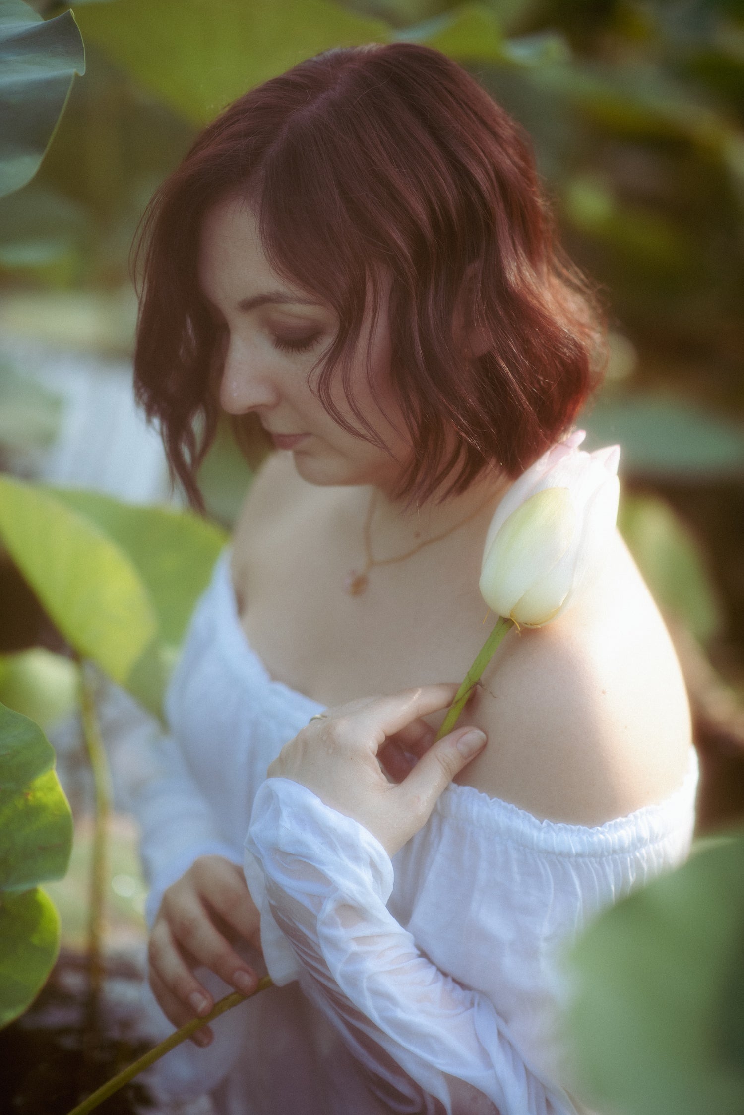 Lotus Flower Necklace
