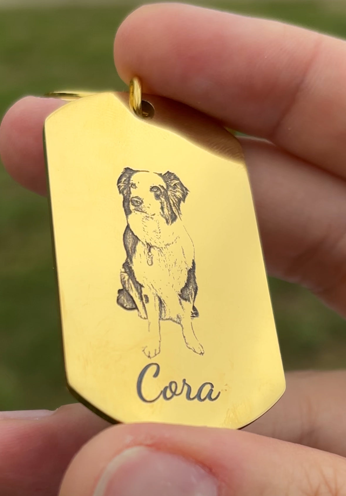 Keychain with photo