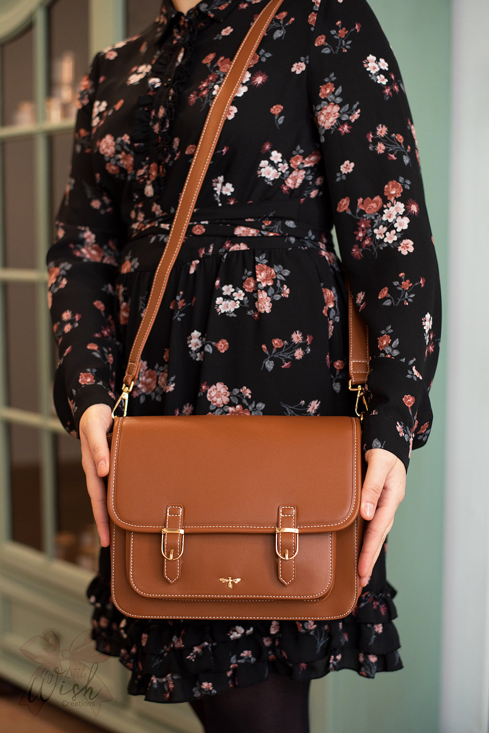 Cartella color cuoio