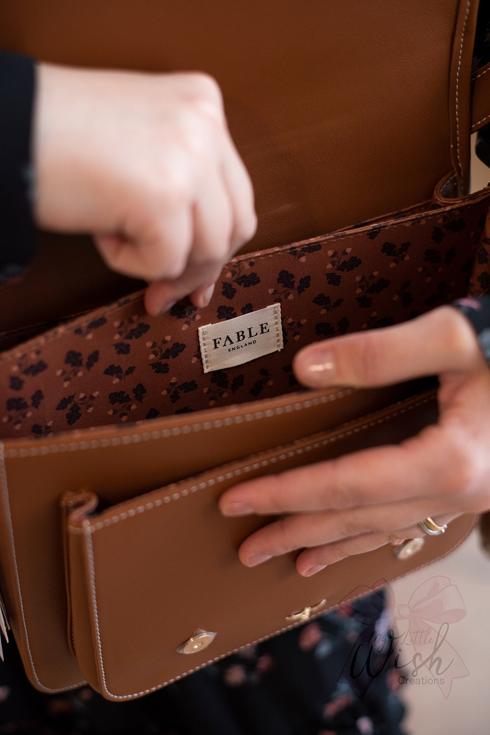 Cartella color cuoio