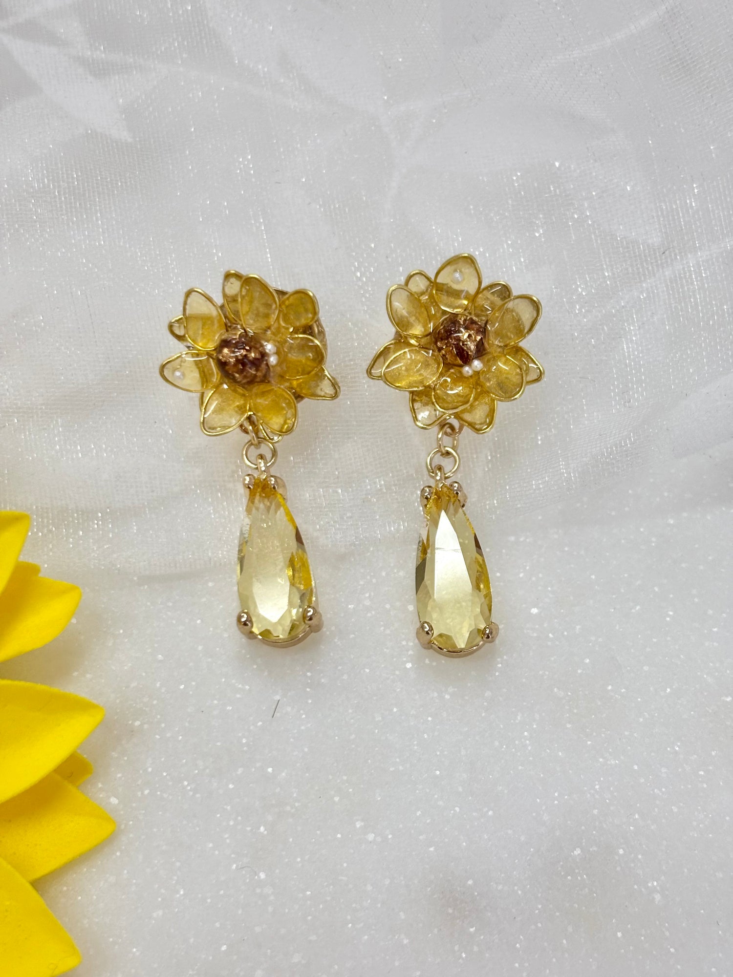 Sunflower Earrings