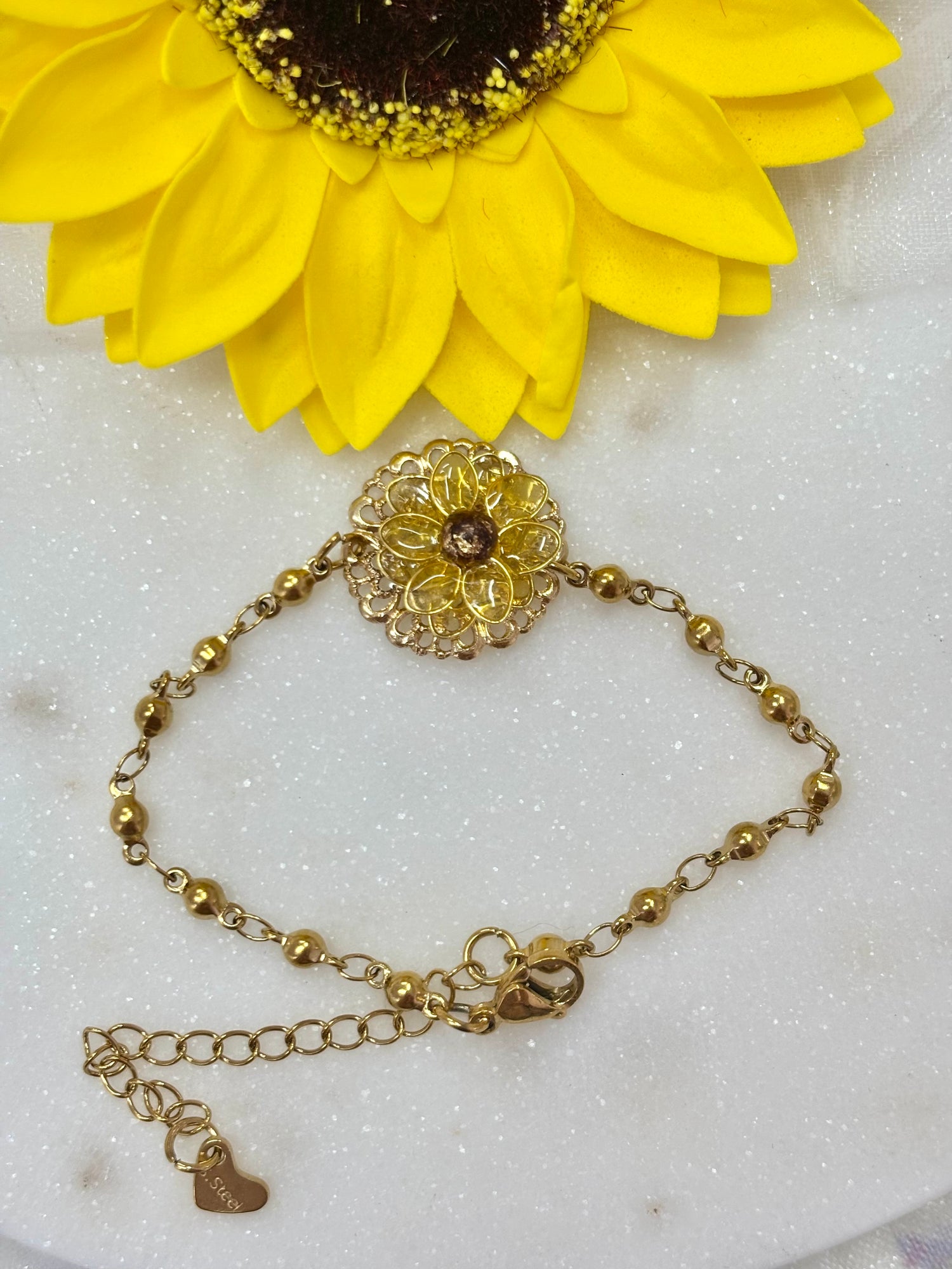 Sunflower Bracelet