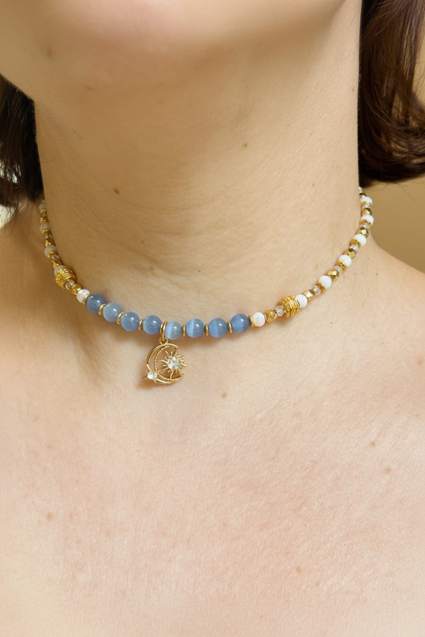 Girocollo Sky Blue Luna