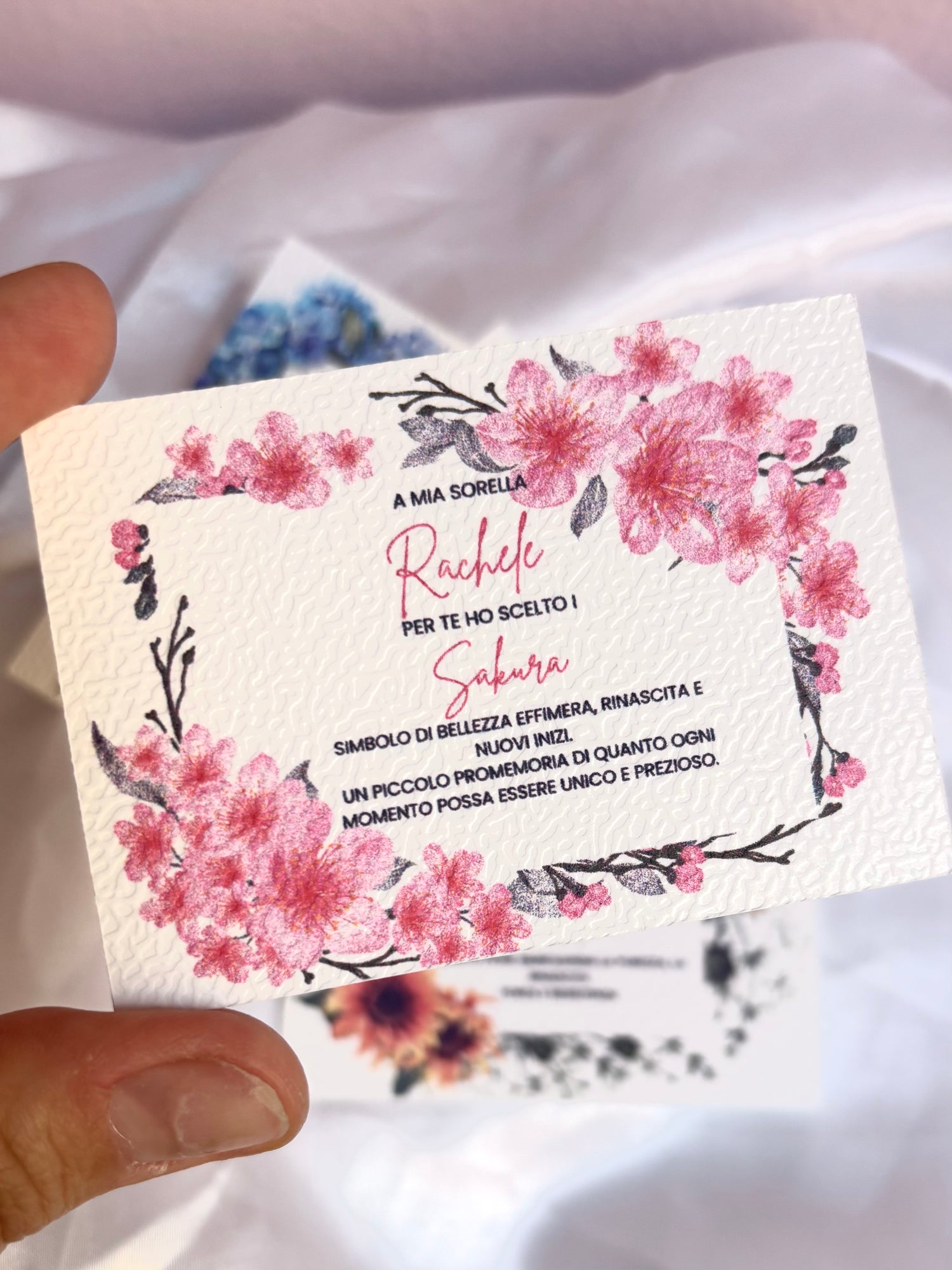 Biglietto personalizzato