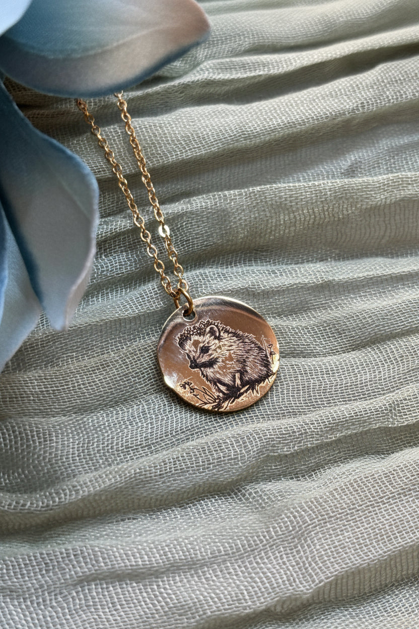 Collana Riccio con Incisione Personalizzata