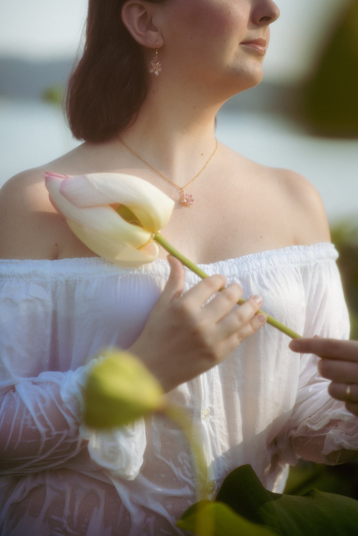 Lotus Flower Necklace