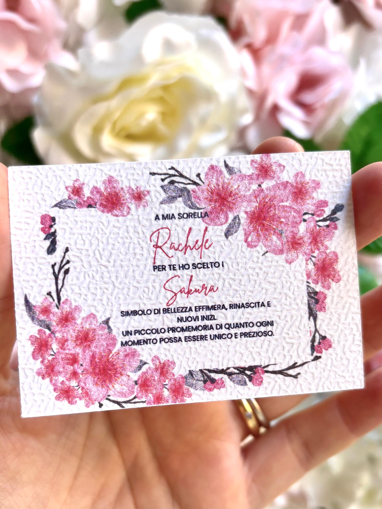 Biglietto personalizzato