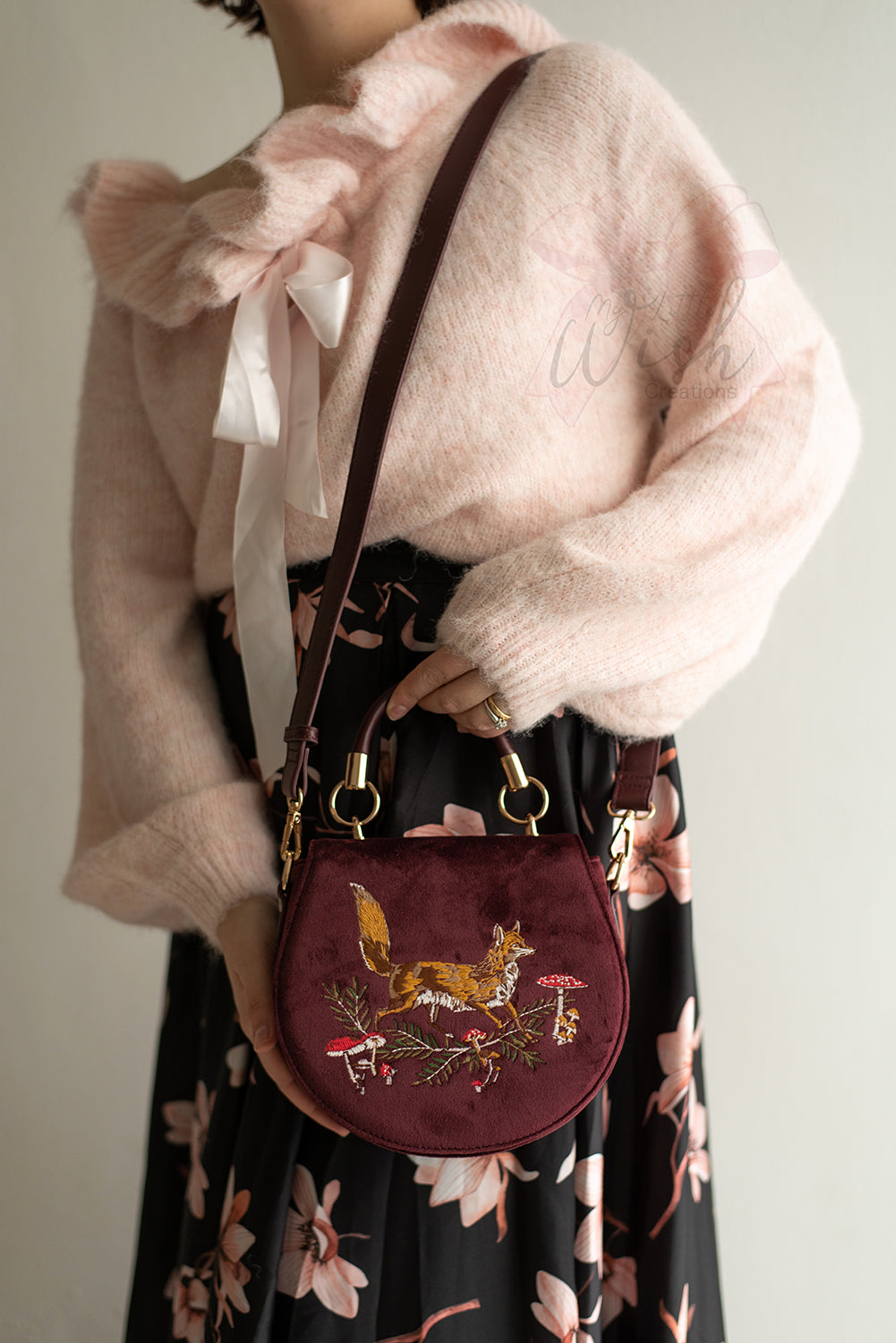 Borsa con Tracolla Volpe