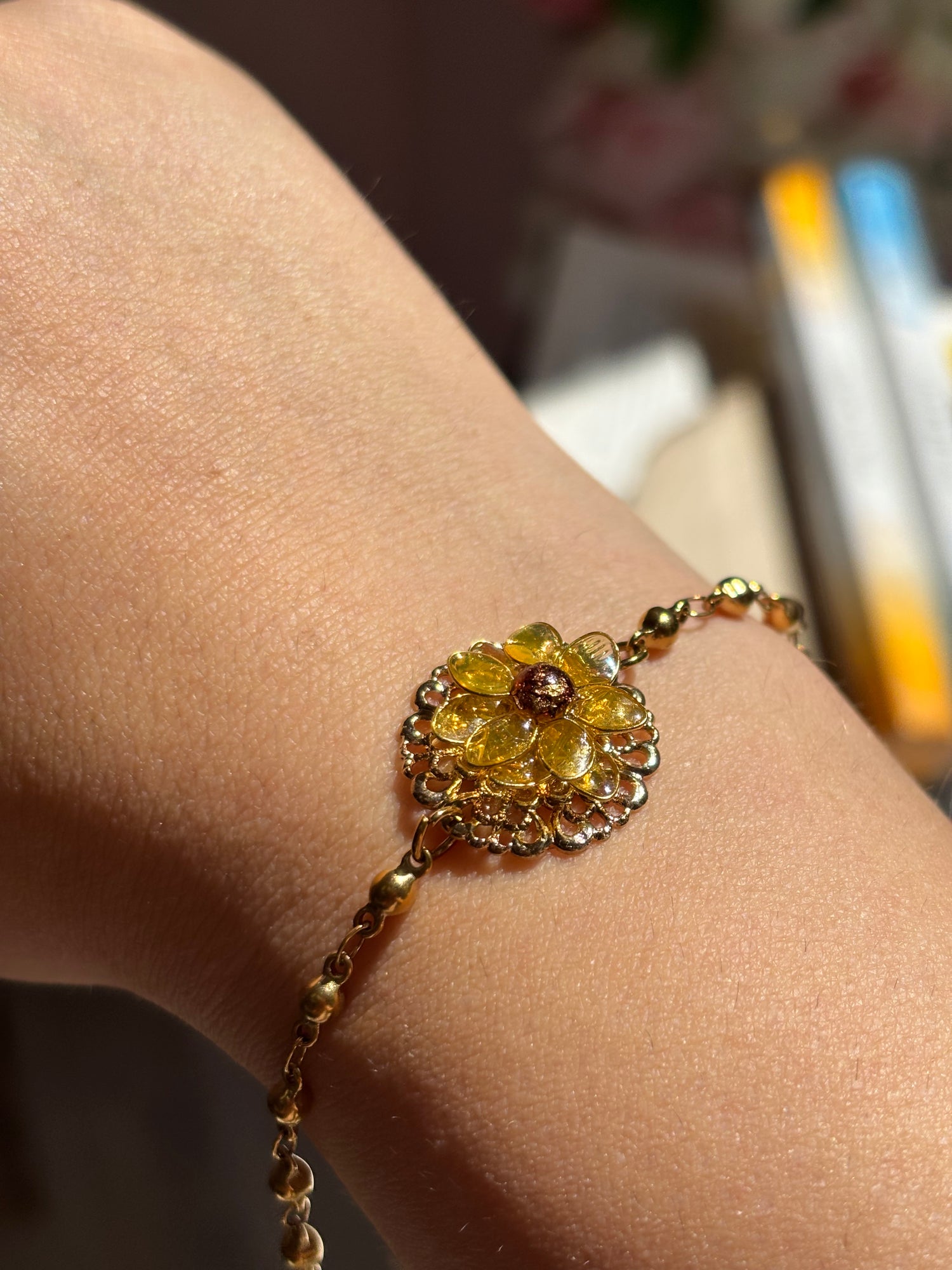 Sunflower Bracelet