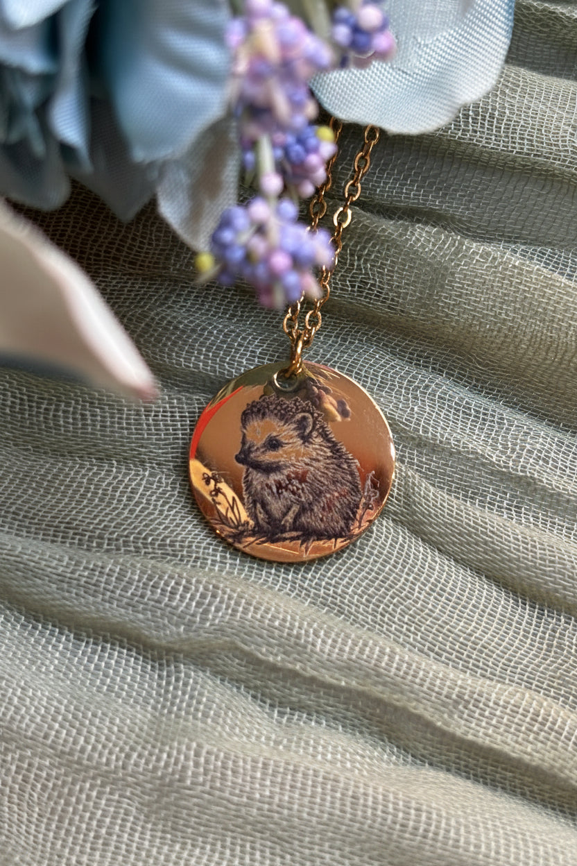 Collana Riccio con Incisione Personalizzata