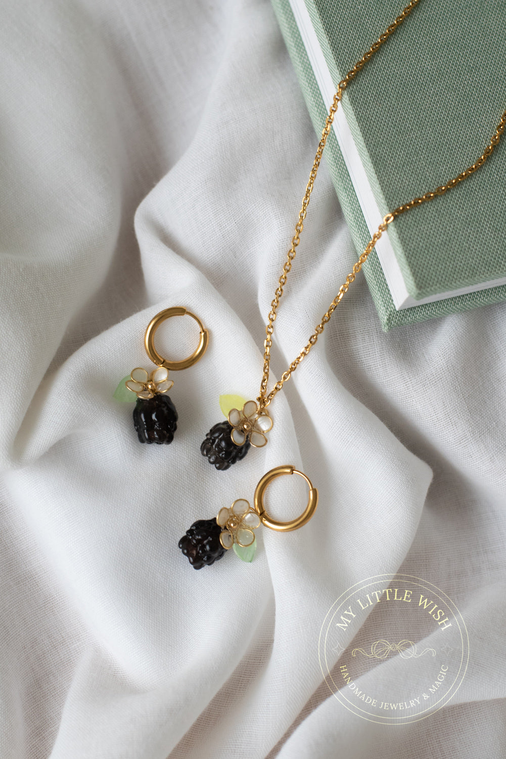 Set Mora Collana e Orecchini Hoops