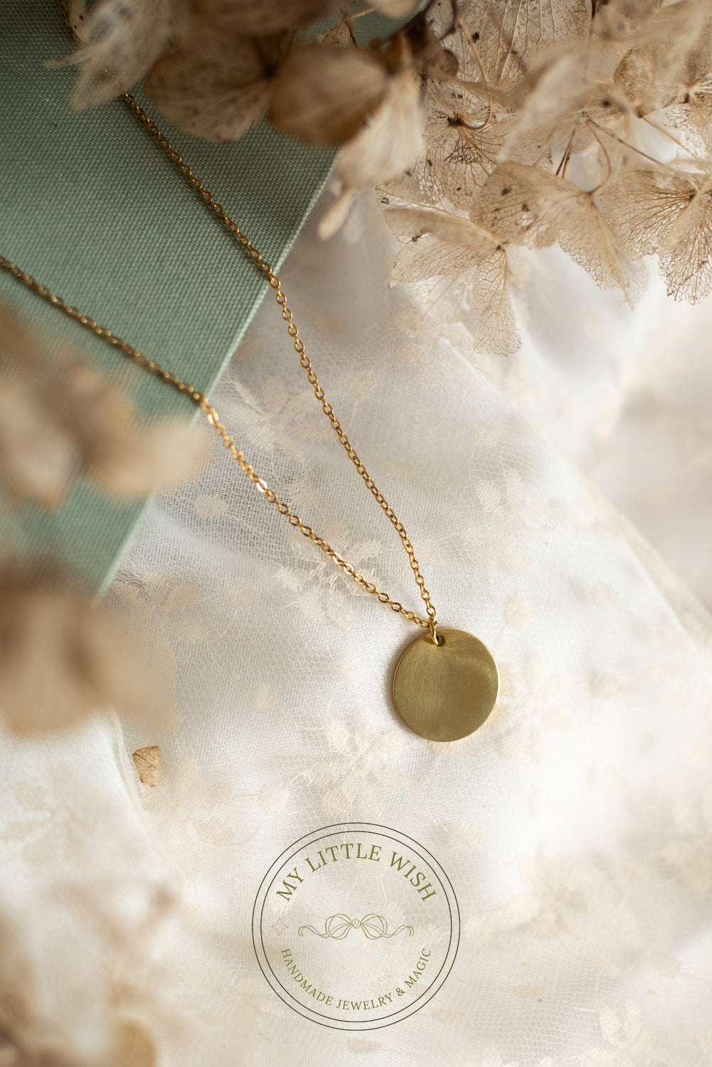 Collana Cerbiatto con Incisione Personalizzata