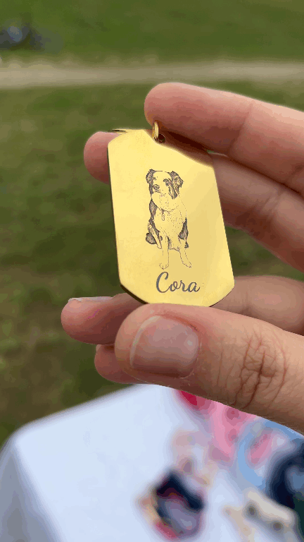 Keychain with photo