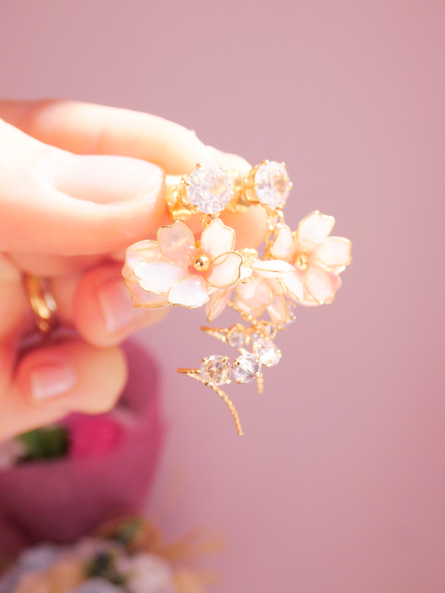 Orecchini Bouquet Hanami